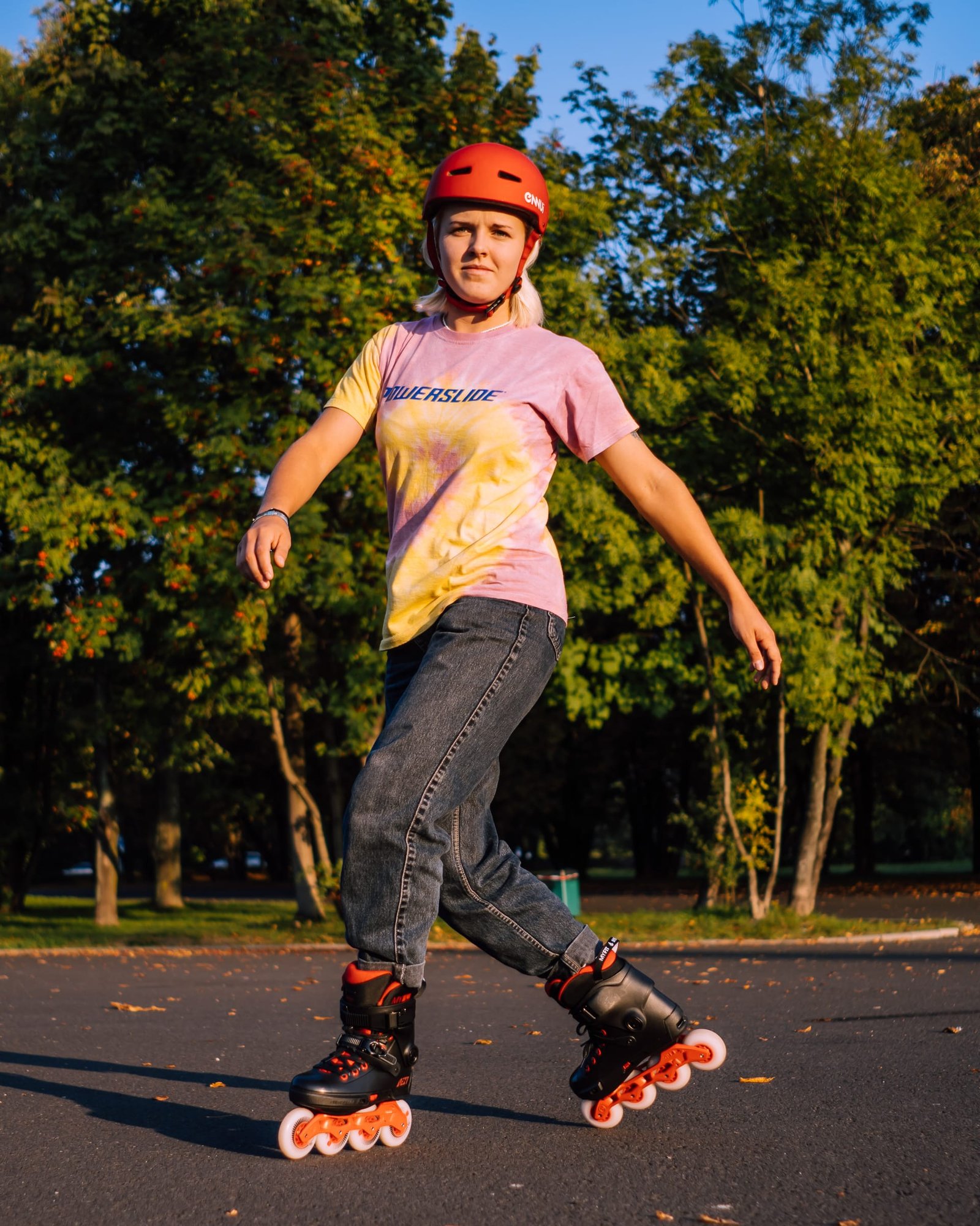 PATINES POWERSLIDE NEXT BLACK RED 80 - Image 19