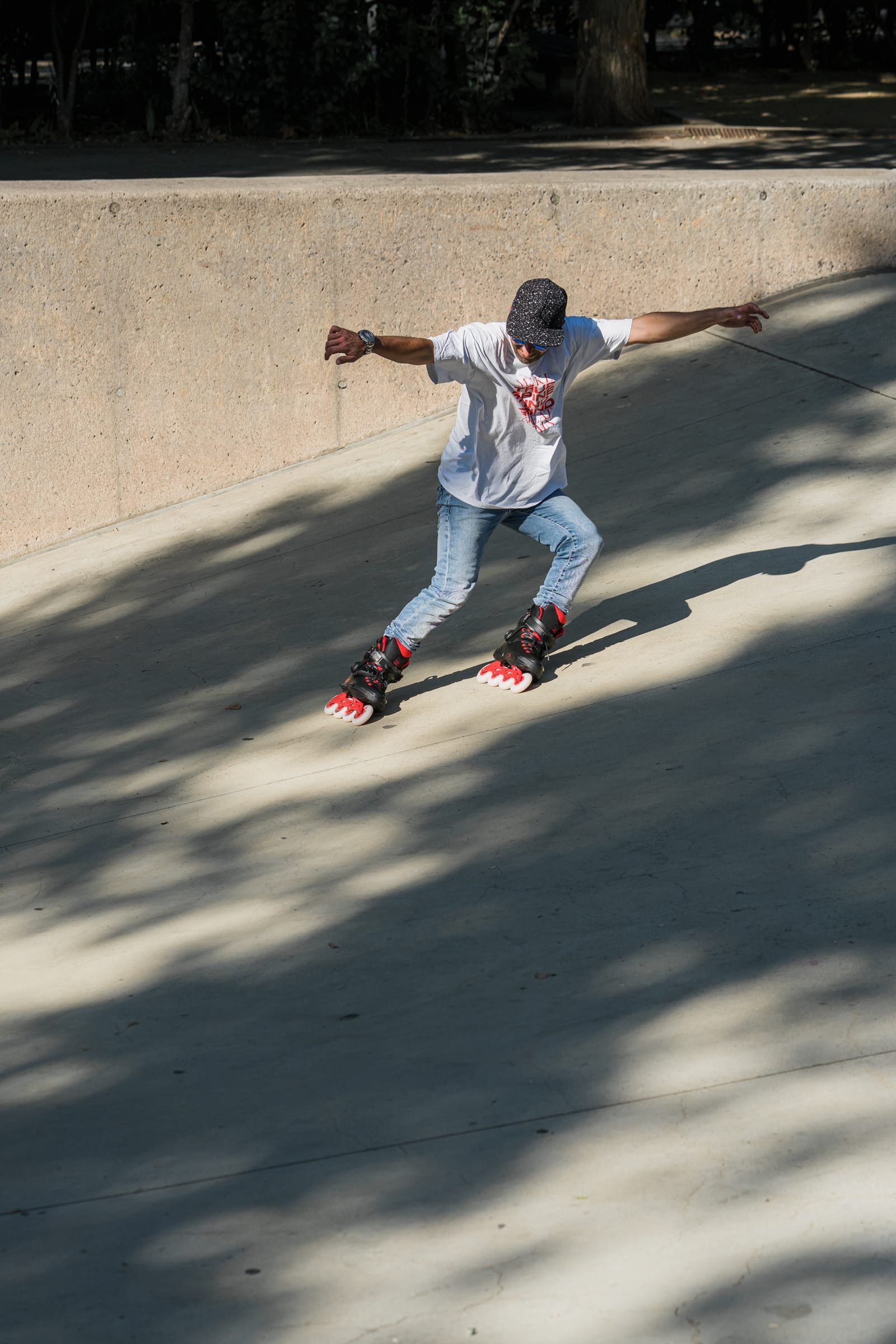 PATINES POWERSLIDE NEXT BLACK RED 80 - Image 15