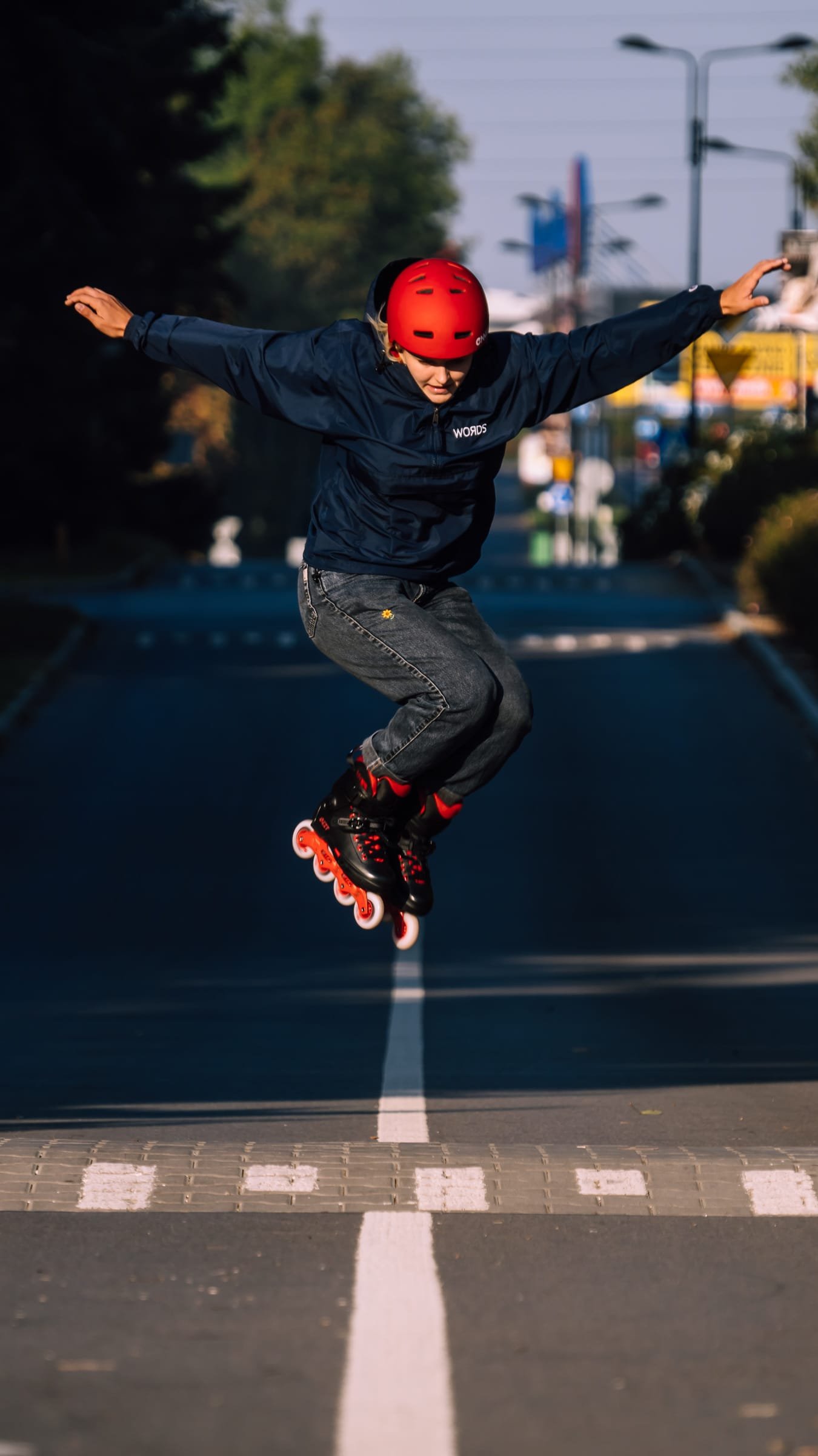 PATINES POWERSLIDE NEXT BLACK RED 80 - Image 7